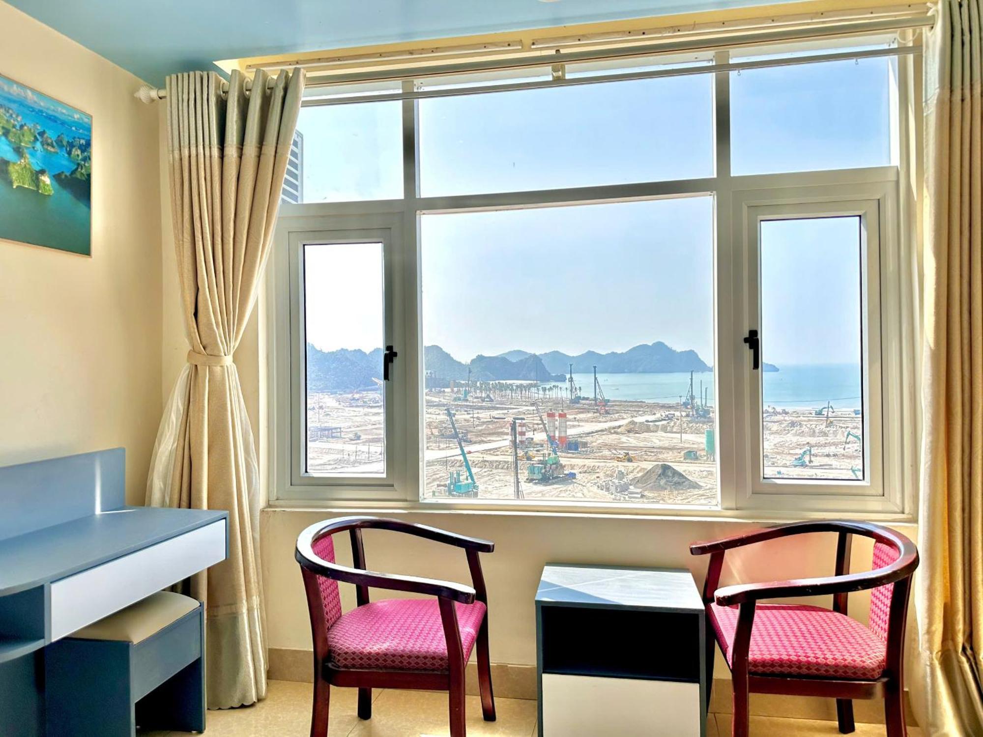 Thu Ha Sea View Hotel Dong Khe Sau Buitenkant foto
